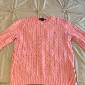 Ralph Lauren Sport cable knit sweater, size Medium